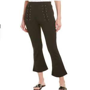 Walter Baker Justine Pant High Waist Lace Up Pants